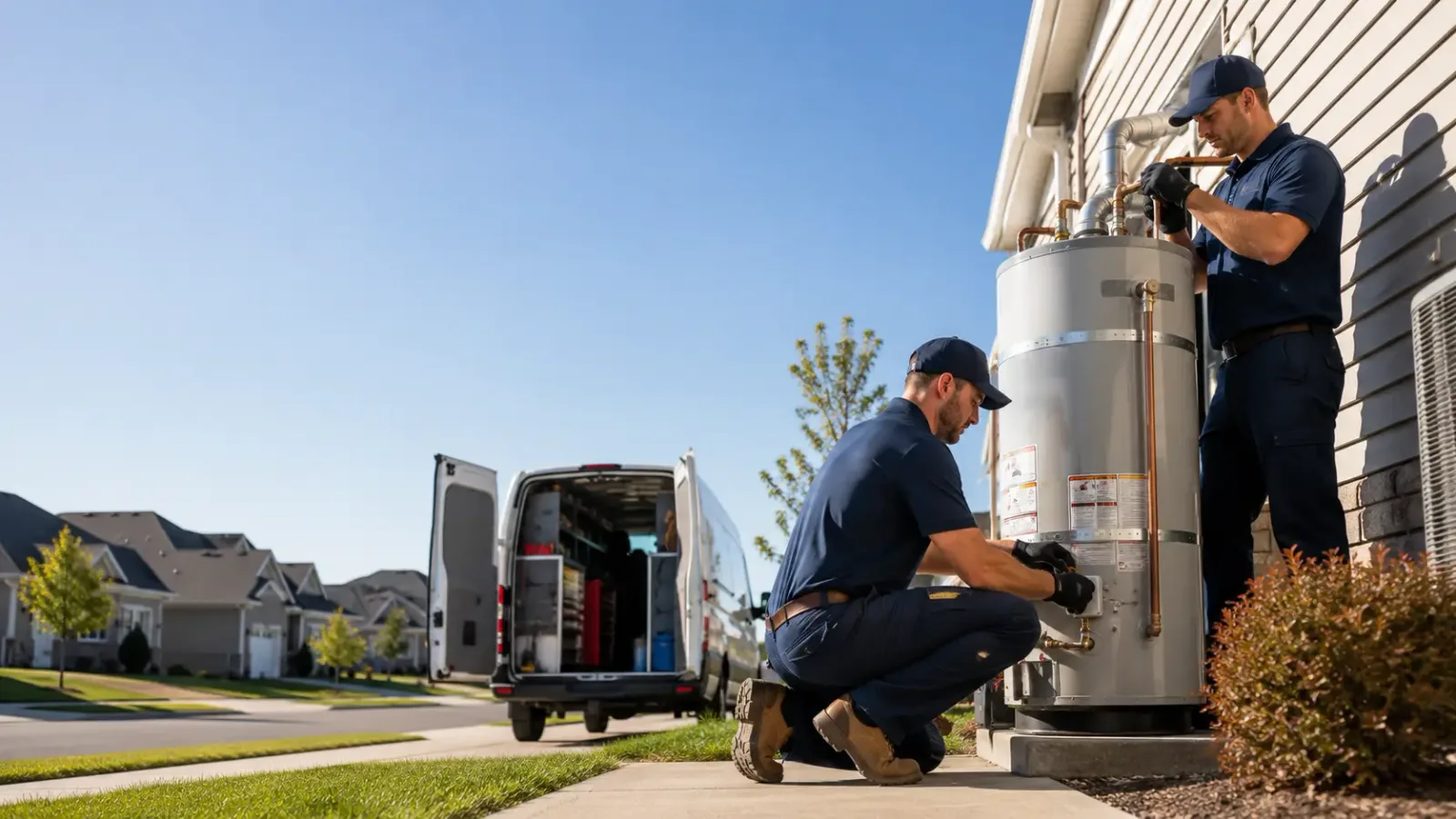 Water Heater Installation in Westphalia, IN